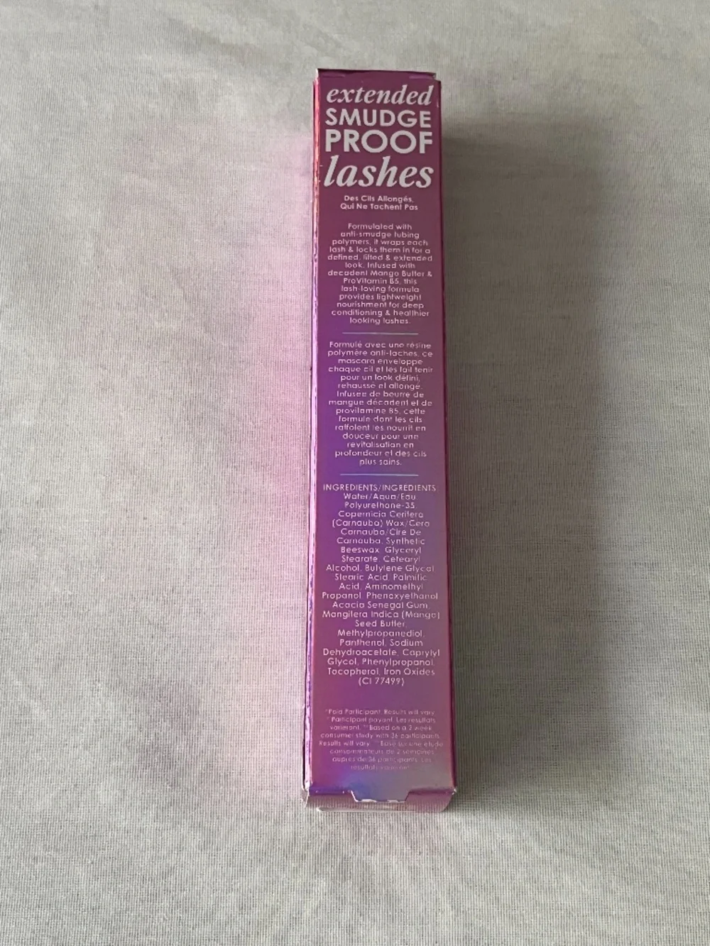 NEW in box Grande Cosmetics GrandeWRAP Luxury Tubing Mascara with Provitamin B5